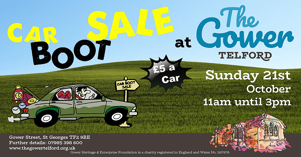 Car Boot Sale at The Gower Telford
