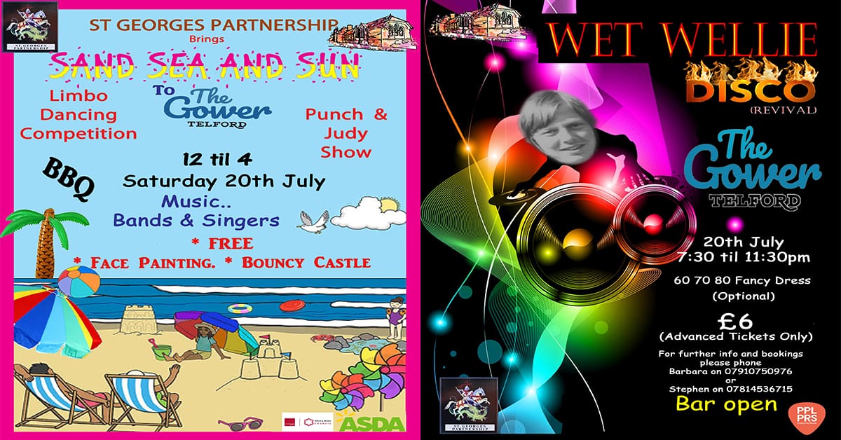 Two great events on one day at The Gower