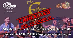 CANCELLED-The Gower Telford event - The Endings