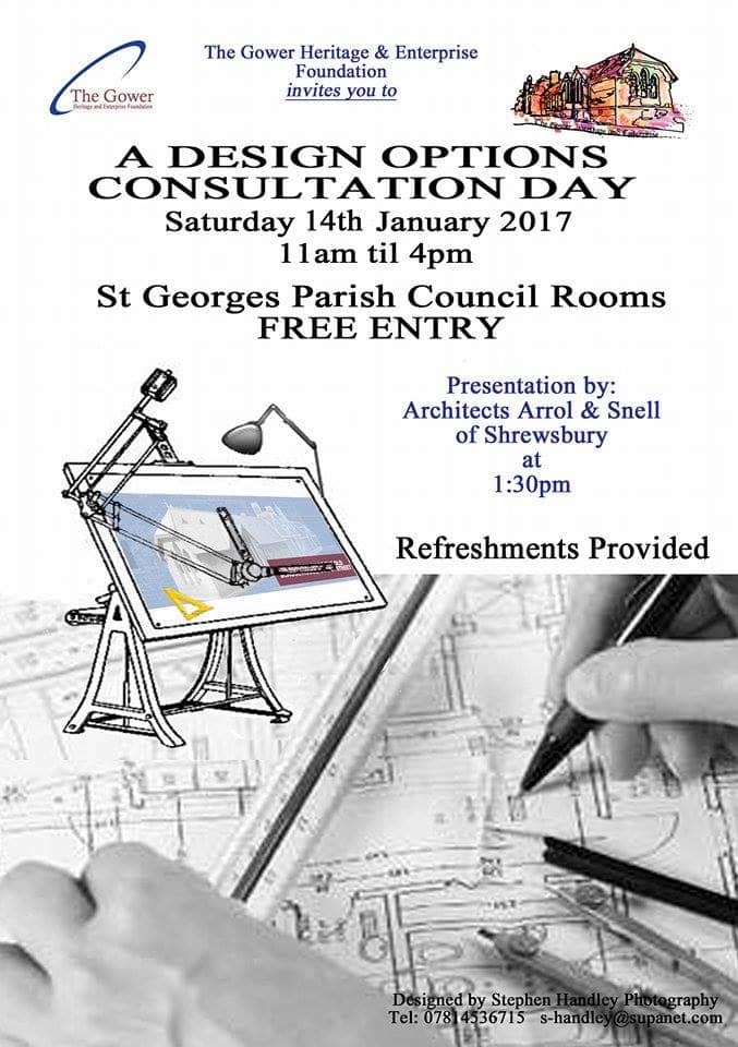 Gower Old School House Design Options Consultation Day